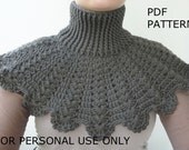 Crochet Cowl PATTERN / PDF format Pattern / Scarf Pattern / Neck Warmer Pattern /