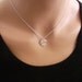 Lotus Necklace, Silver Necklace, Sterling Silver Lotus, Yoga Necklace, Yoga Jewelry