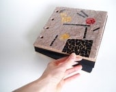 Art Book - Mosaic, black pages - photo album, wedding, guest book