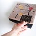 Art Book - Mosaic, black pages - photo album, wedding, guest book