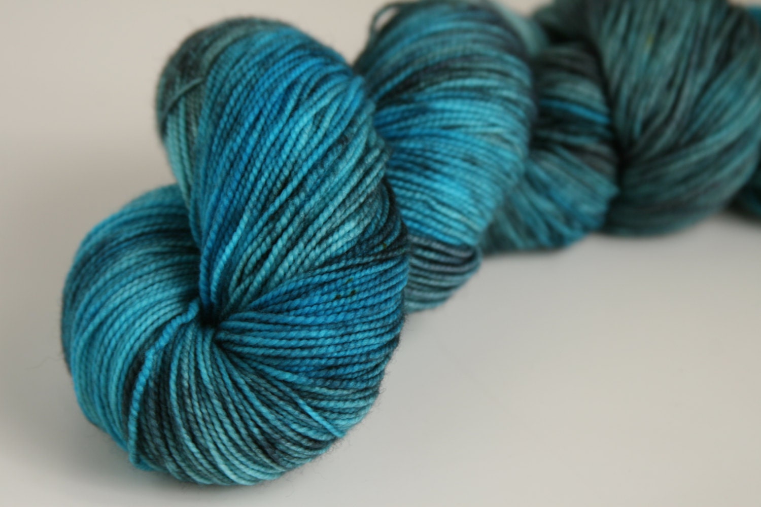 Handpainted 100% Superwash Merino Sock Yarn "Galaxy" -- Granite Sock -- January Phat Fiber