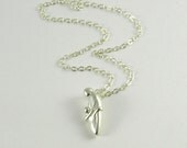 Mother And Child Necklace, Mom Necklace, Mother Necklace, Modern Family Necklace, Mother's Day Gift Sterling Silver Necklace