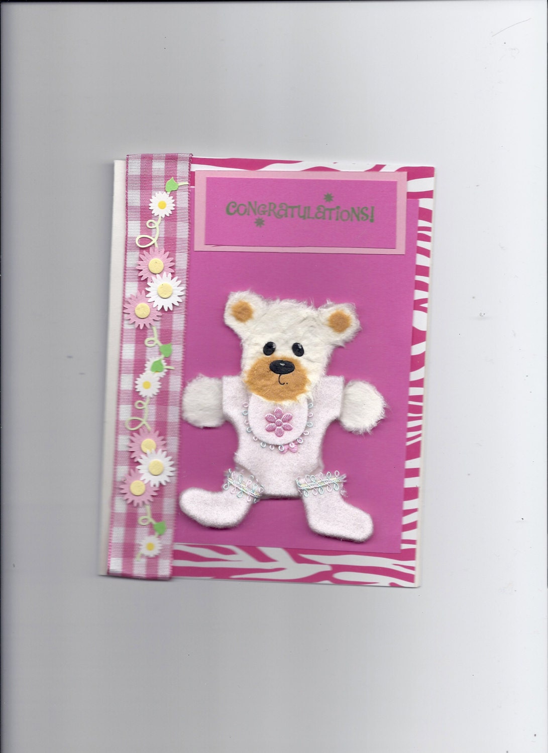Congratulations Tear Bear Baby Girl