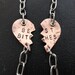 Mature Content - Bracelet - Stainless Steel Best Bitches Bracelets Copper Heart