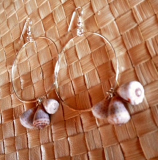 SALE///Baby Abbreviated Cone Sterling Silver Hoops