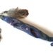 SALE Witch Pendant Talisman Charm Handcrafted Weird Magic Wand Necklace: felt wool, acrylic case. Gifts under 20