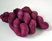 Superwash Merino/ Nylon Sock 420 yards/ 115 g - Mulberry