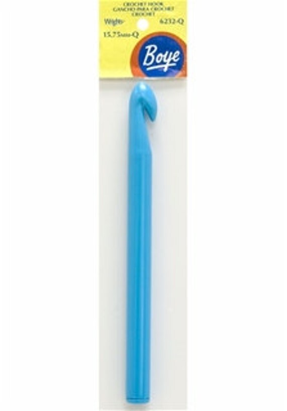 Boye Jumbo Crochet Hook Size Q or 15.75 mm by kayscrochetpatterns