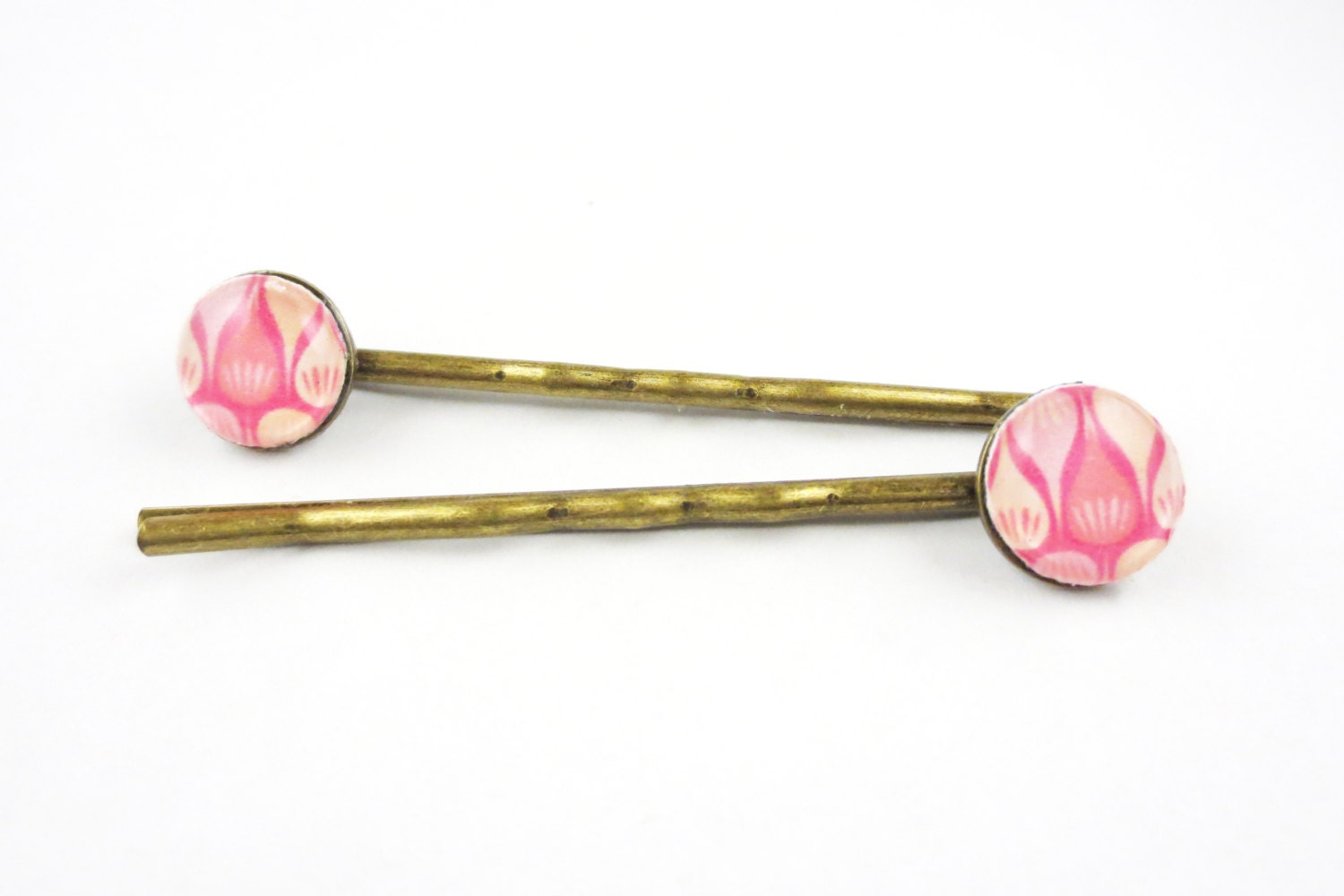 BETTIE - Pink Hair Pins - Pink Accessories - Pink Bobby Pins - Resin Hair Pins - Resin Accessories