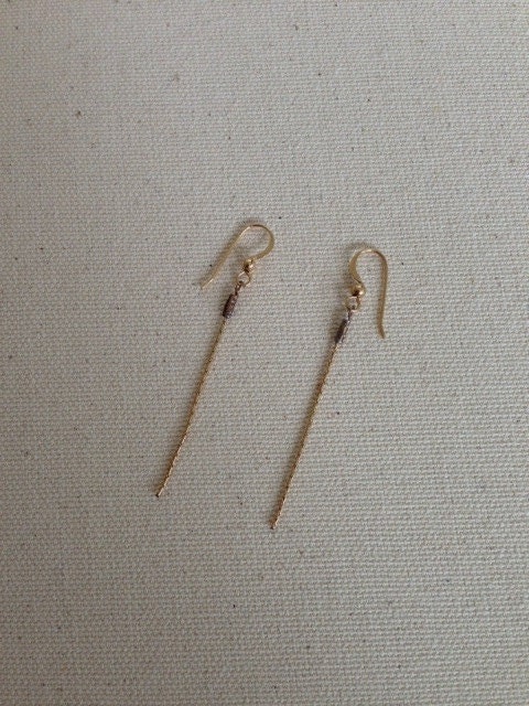 Gold Light Earrings