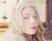 Francine - 50's Polka Bow Blusher Veil