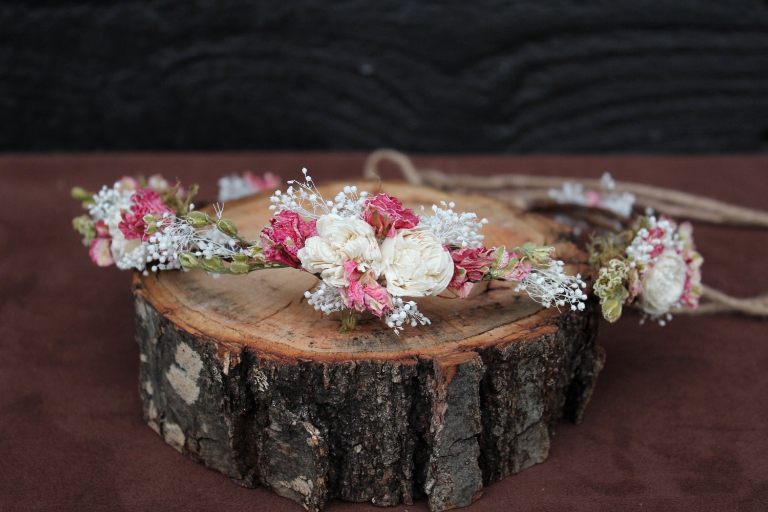 Wedding Headpiece, Hair Accessory, Woodland Headpiece, Woodland Wedding, Wildflower Wedding Hair Accessory, Wedding Crown with Wildflowers