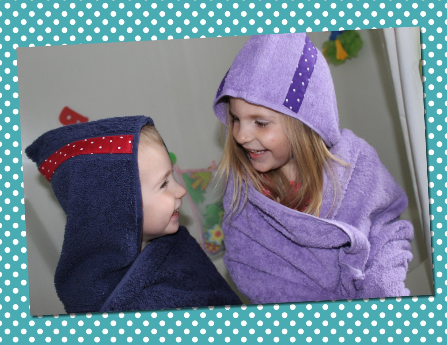Personalized Hooded Bath Towel Baby Toddler Kid