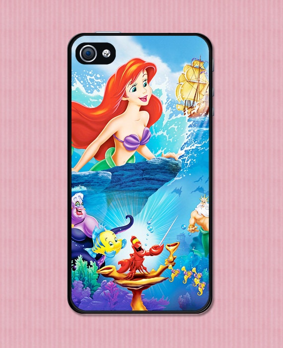 Iphone case Ariel The Little Mermaid iphone 4 case cool awesome Iphone 4s case