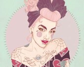 Old Timer digital print