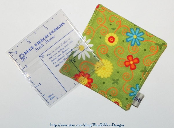 Stitch Starter Ruler and Ruler Pocket Sleeve