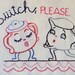 Girl, You Cray Cray Hand-Embroidered Kitchen Towel