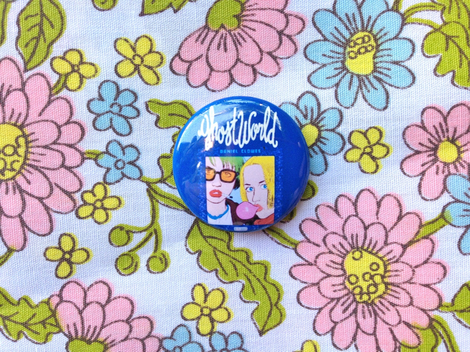 Ghost World 1" Button