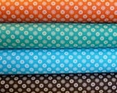 Kei Geo Dot  by Yuwa of Japan- Fat Quarter  Bundle