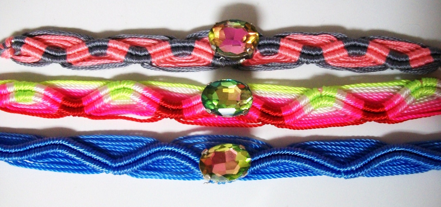 Neon Friendship Bracelets