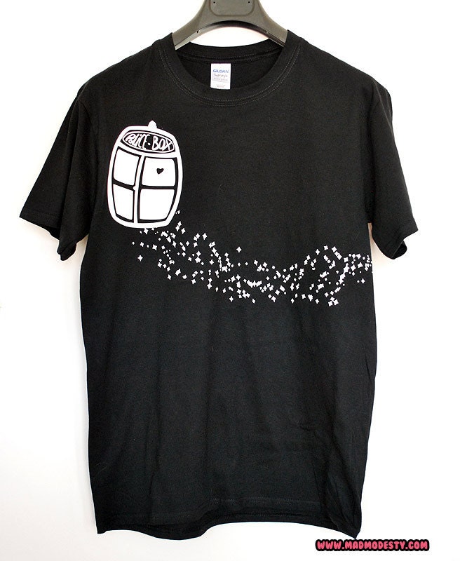 Doctor Who Tardis print mens' T-shirt  L
