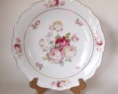Vintage Schumann Arzberg 'Antique Rose' Serving Platter - Bavaria Germany Circa 1960