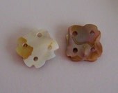 ASSORTED SHELL BUTTONS and Drops Mother of Pearl Different Shapes and Sizes Focal beads Destash Wholesale