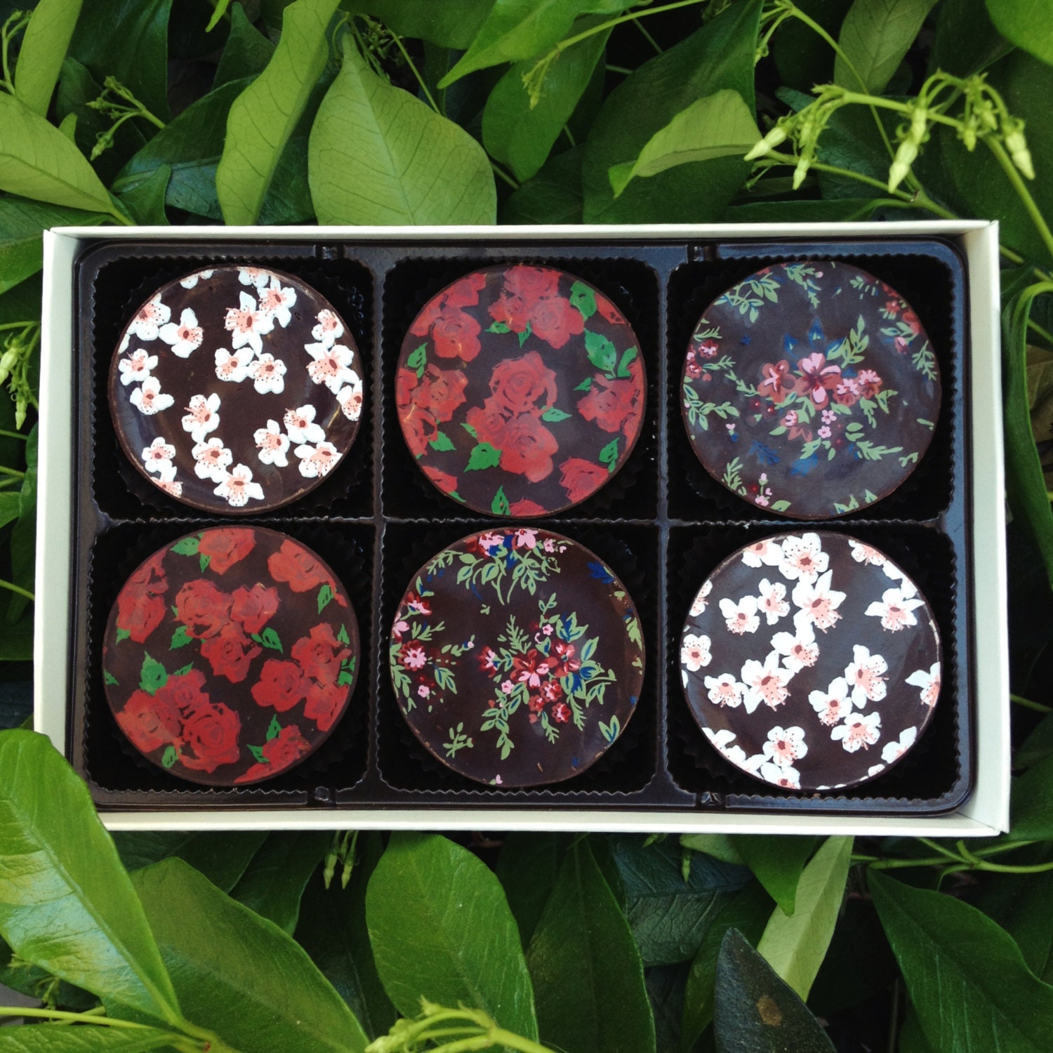 Mother's Day Gift Box Floral Collection Chocolate Covered Oreos Chocolate Dipped Oreos