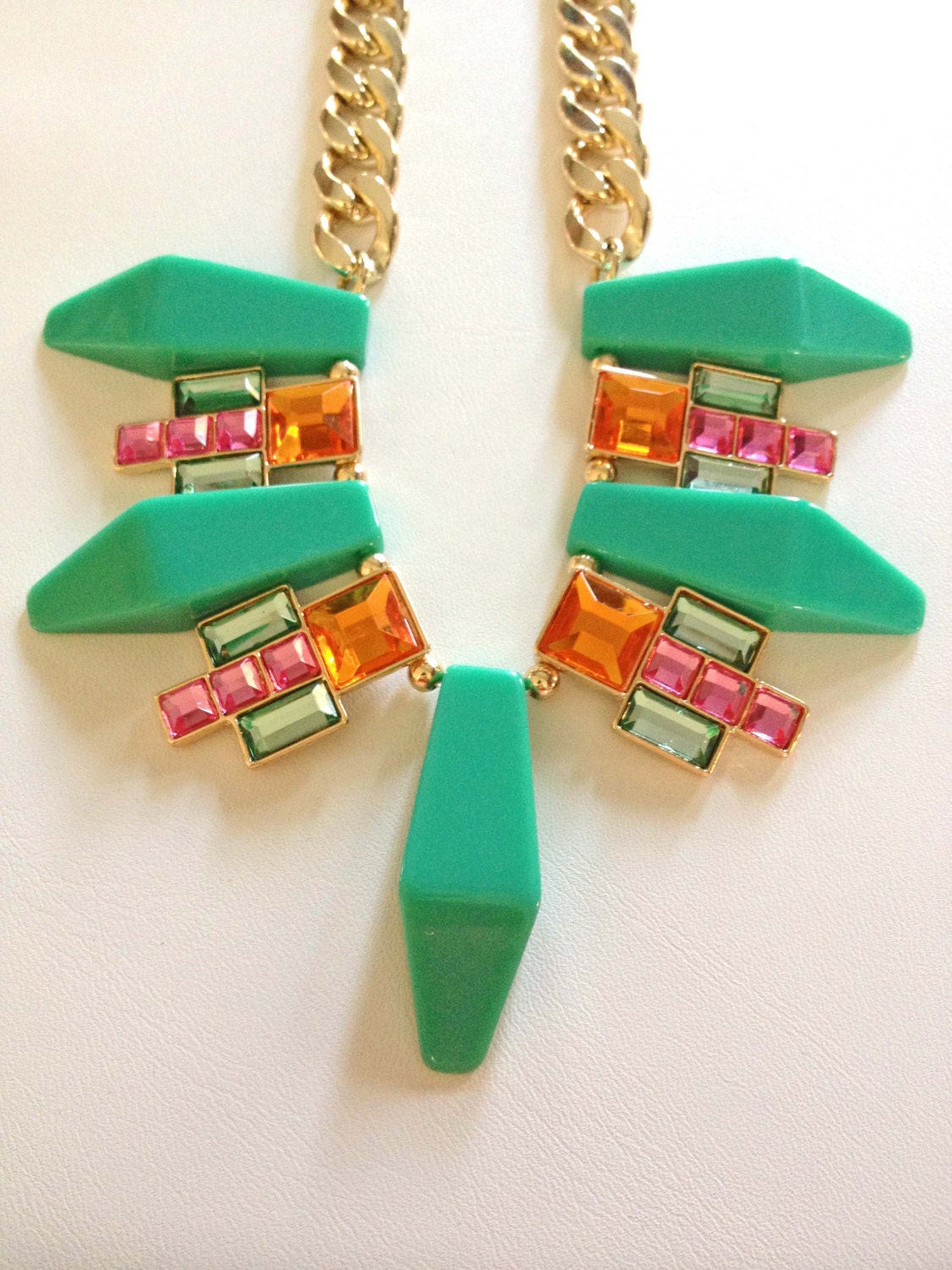 FAYE - Art Geo Necklace