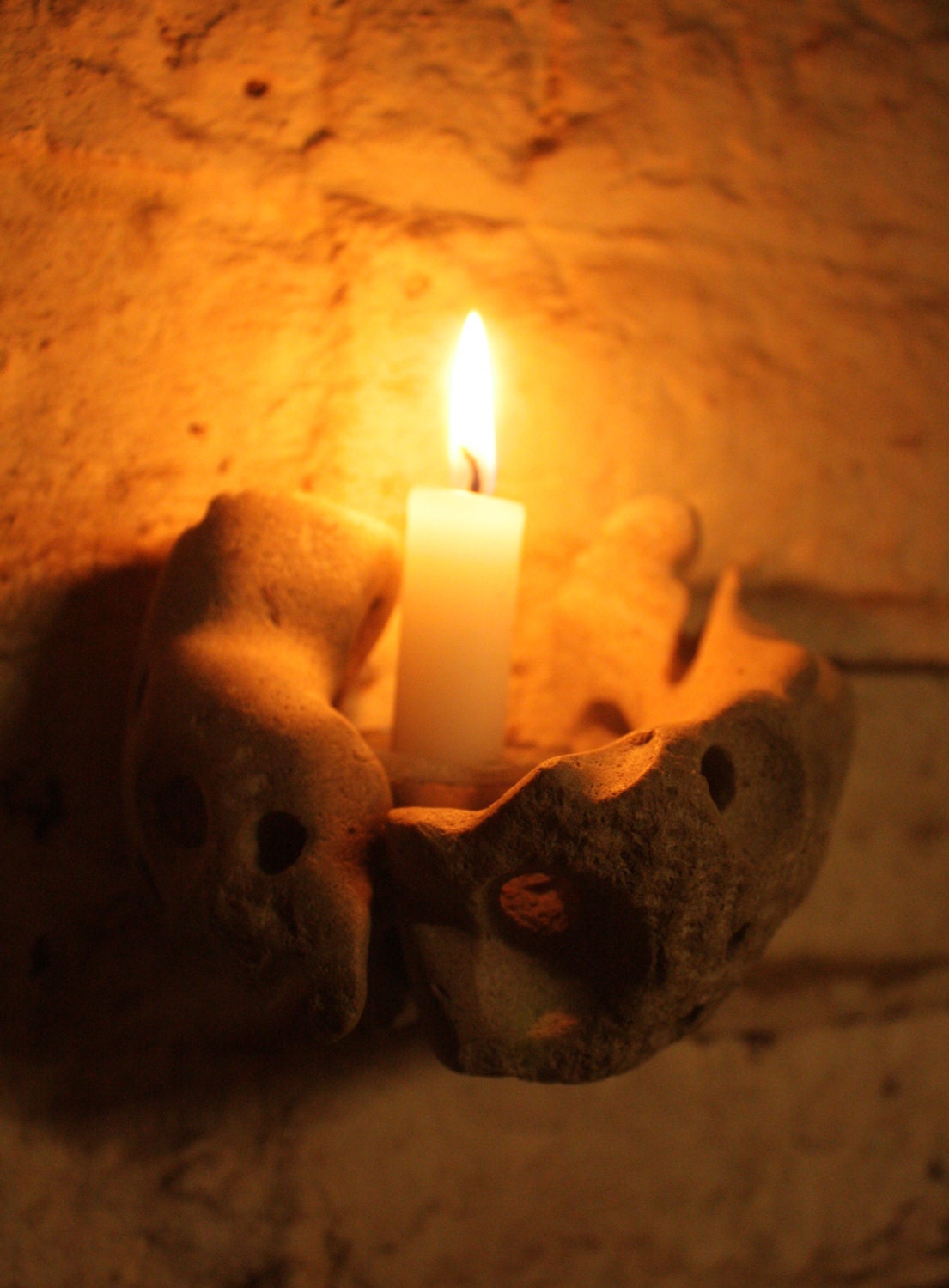 Hand crafted candle wall sconces