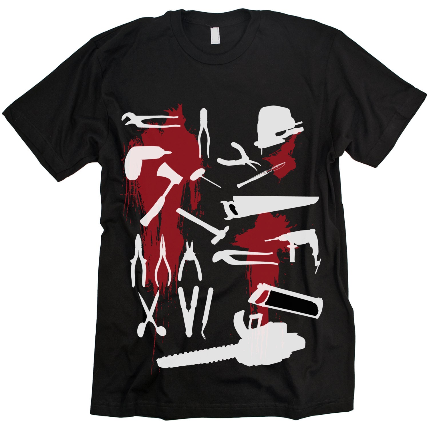 Morbid Torture Bloody Tools WOMENS Horror Tshirt