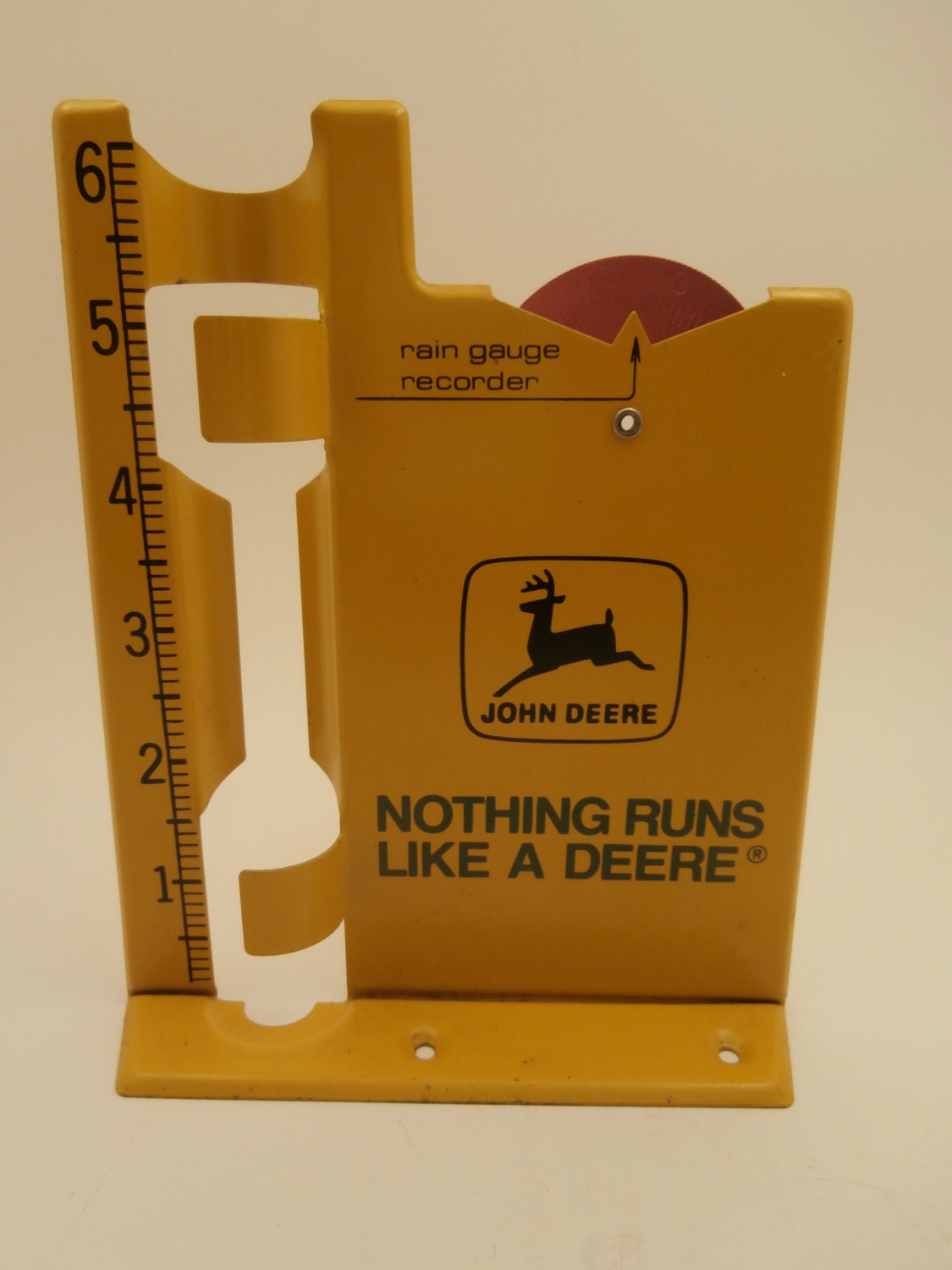 1950's John Deere Rain Gauge Recorder by OnTheVintageGreen on Etsy