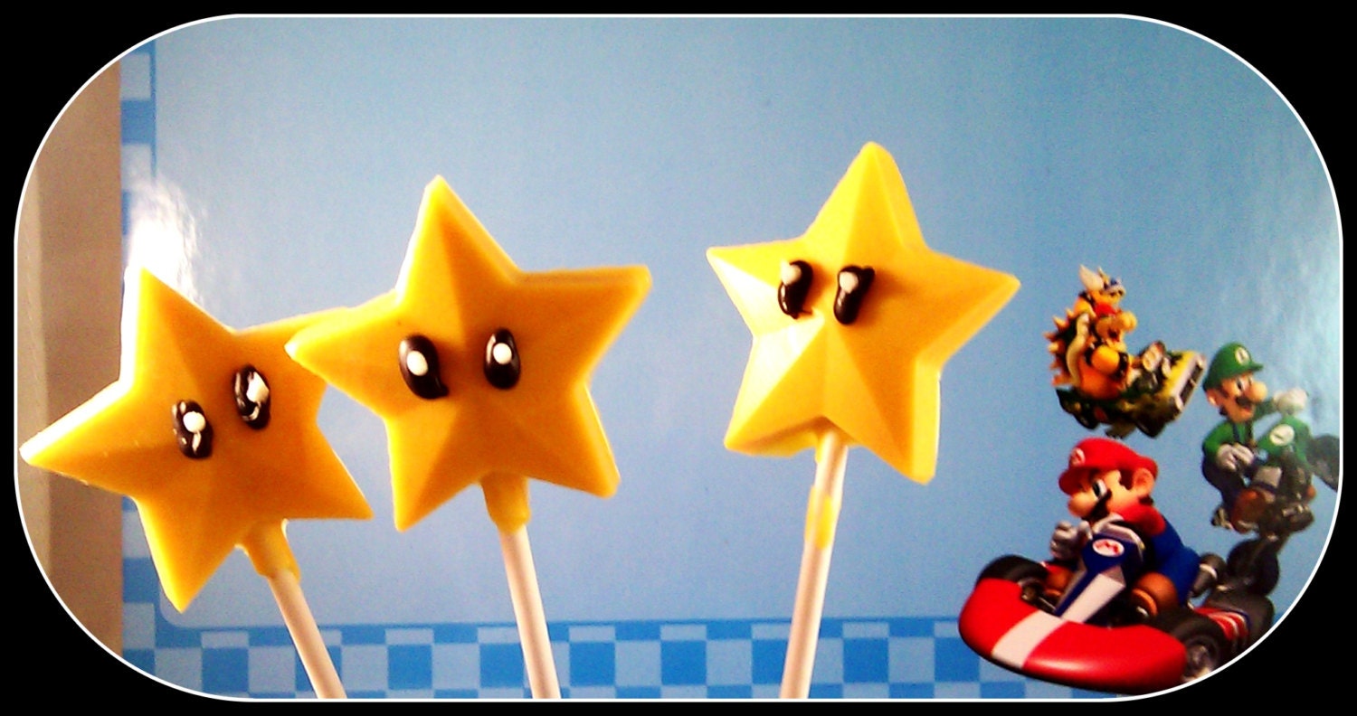 10 pack Chocolate Super Mario Brother's Invincibility Stars 9.99