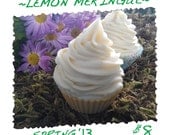 Original Handmade Soap :) Lemon Meringue Spring Cupcake Soap Natural Vegan Bath and Beauty Gift - Mothers Day, Canadian made