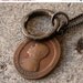 ON SALE Vintage Bronze Monk Necklace