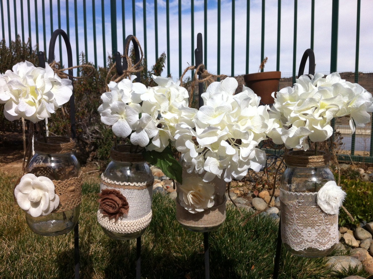 Reserved Custom Order 20 Quart Hanging Mason by