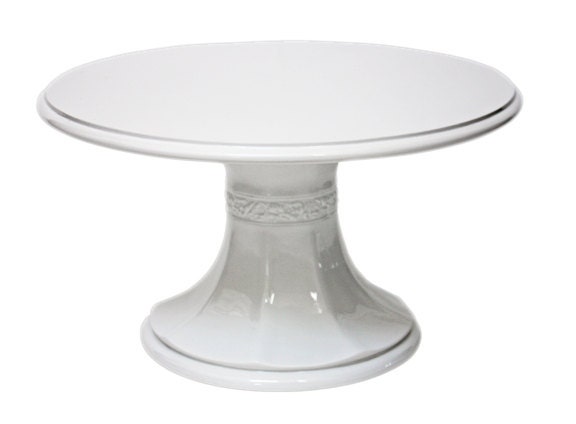 16 inch White Pedestal Wedding Cake Stand