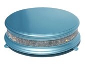 16 inch Fairy tale Blue Diamond Wedding Cake Stand