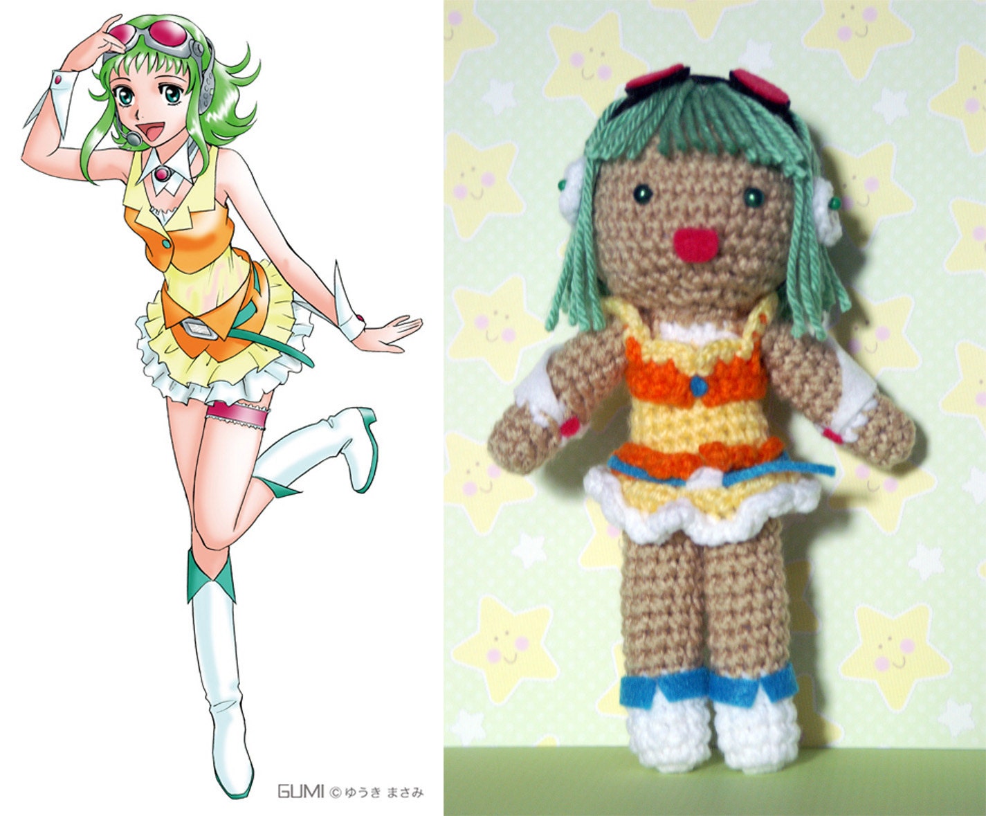 Custom Amigurumi Doll - 7'' Crochet Dolls (Pictures are Examples)