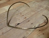 Vintage Silver Chevron Collar Necklace