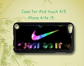 JUST DO IT - ipod case ,ipod touch case , iphone 4 / 5 case ,ipod 4 case ,ipod 5 case  in black or white