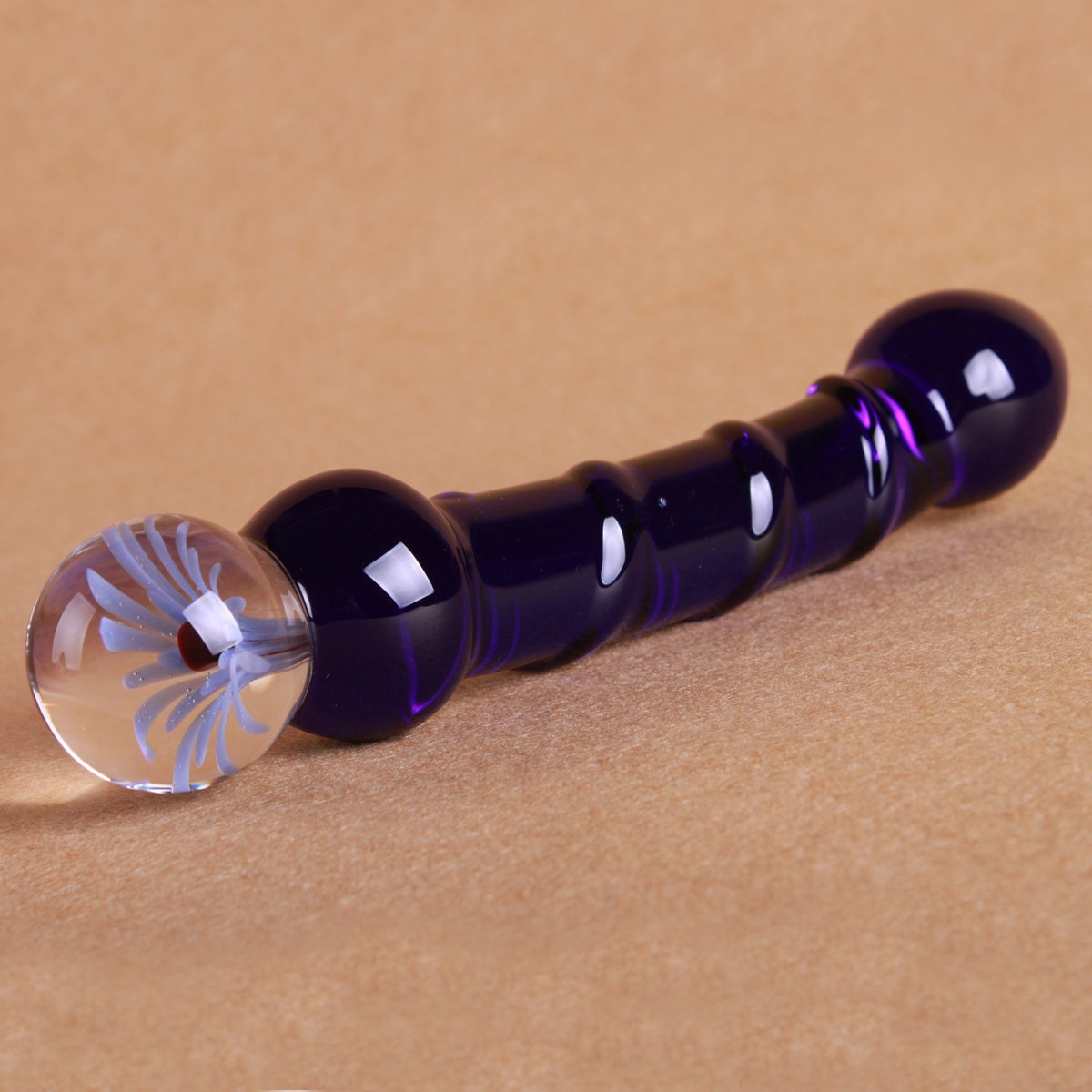 Discount sale Unique Crystal glass penis, Women sex toys,Glass Dildo,Marine Glass Sex Toys(presentation gift box)