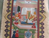 Vintage  Indian Miniature Painting