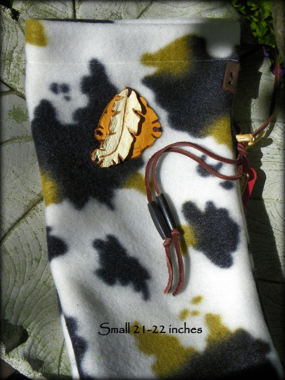 Small Buttery Soft Anti-pill Fleece Flute bag/case/holder
