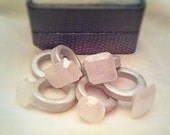6 Edible Assorted Diamond Rings