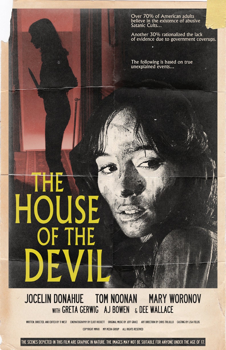 The House of the Devil Movie Poster - 11x17"