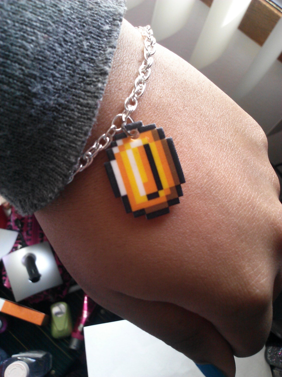 Mario Coin Charm Bracelet