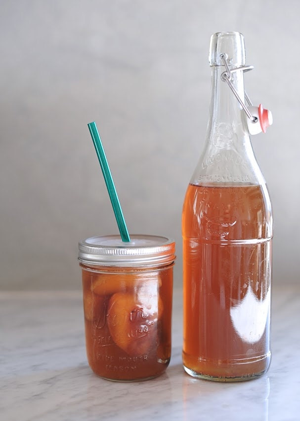 Kombucha Friendly To Go Jar - 16 oz. Mason Jar Tumbler - Travel Jar