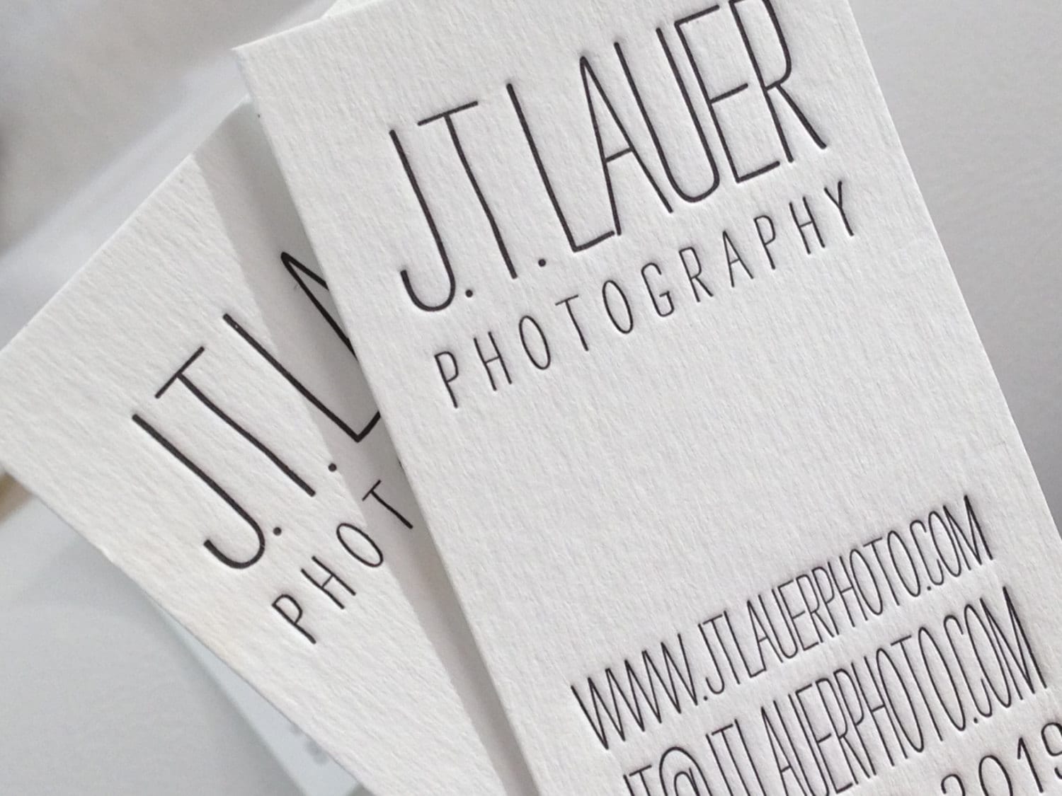 100 Letterpress Business Cards 1 color 1 side by MilLetterpress