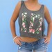 Custom Listing for Emma....One Direction Logo Crop Tank Top
